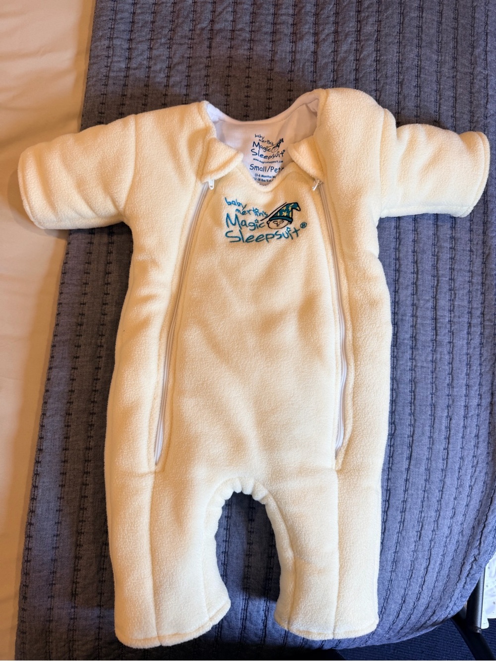 Magic Merlin Cream Sleepsuit One-Piece 3-6 months. Never used.